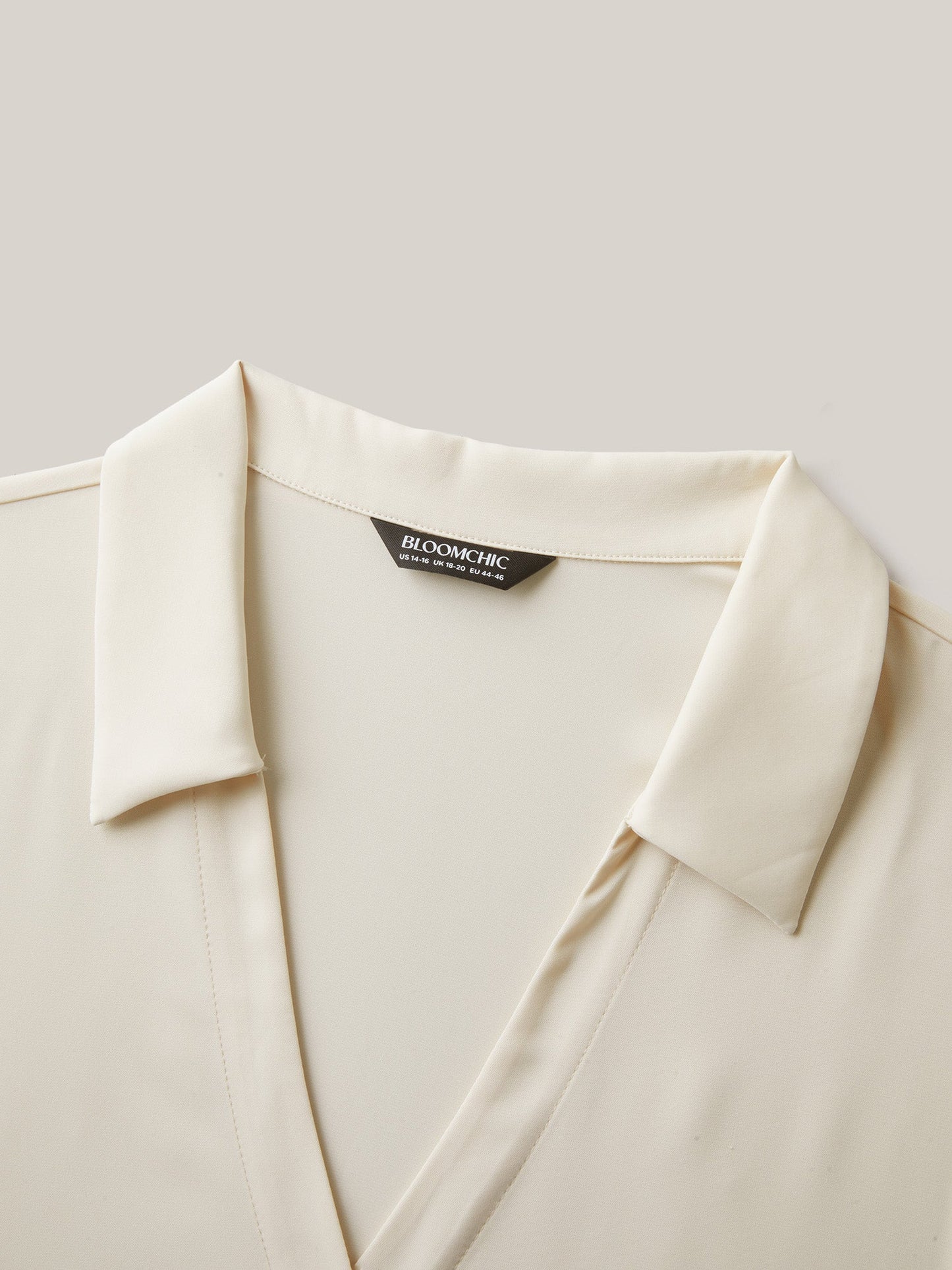 Button Placket Collar Tank Top