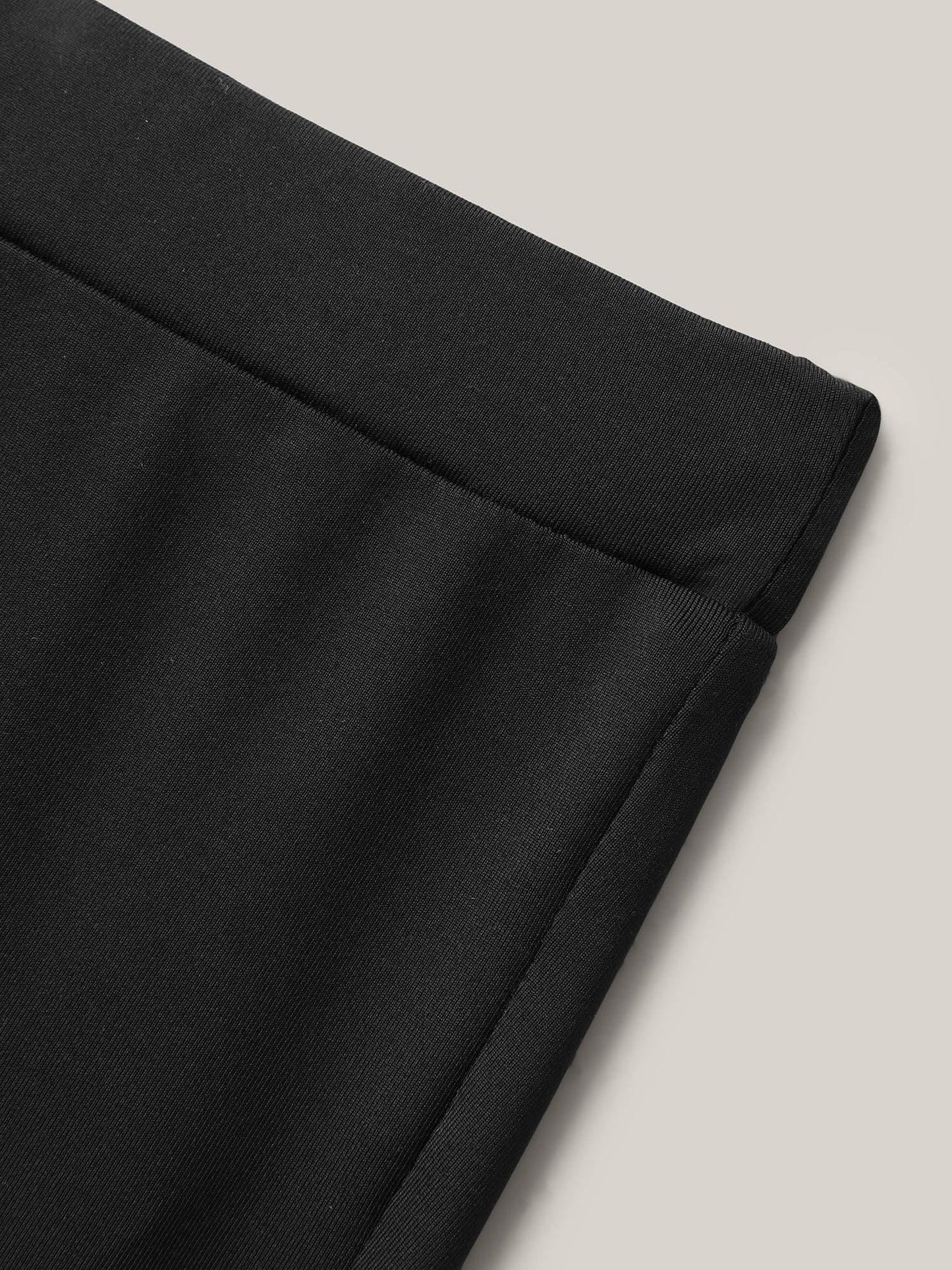 Stretchy Mid Waist Tight-Fit Shorts