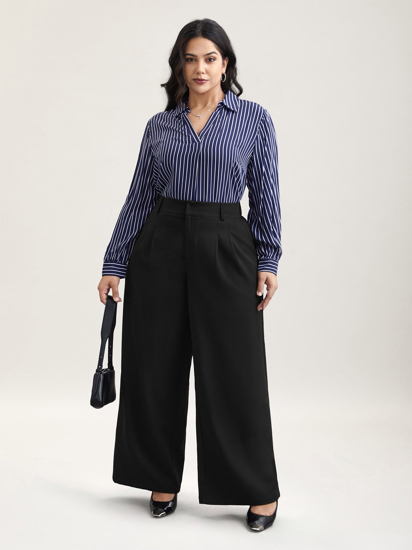 Very Stretchy Waist Flared Leg Pants