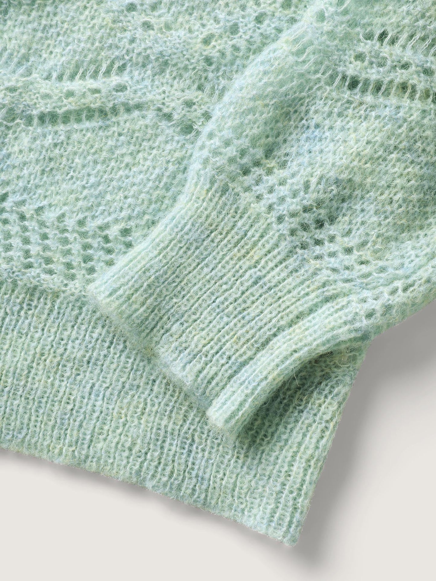 Textured Heather Button Front Knit Cardigan