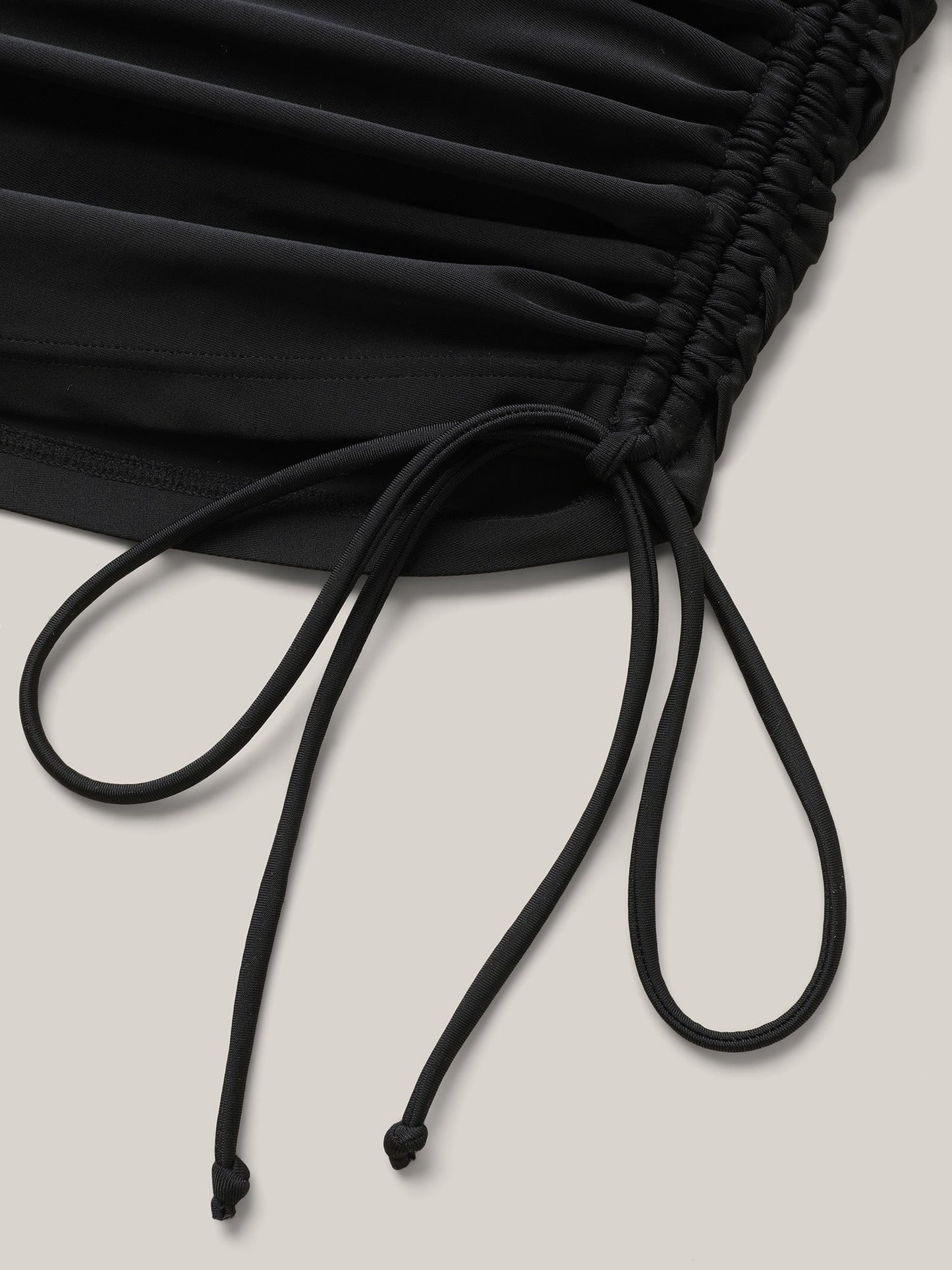 Drawstring Adjustable Coverage Ruched Swim Bottoms